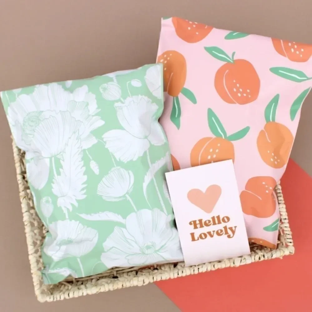 Poly Mailers MIX HARVEST 10x13 35pcs 35 stickers